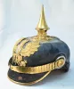 Prussian Landwehr Infantry Officers Pickelhaube with case. Visuel 5